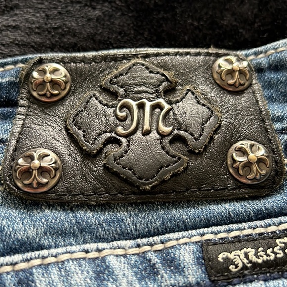 MISS ME jeans size 28 boot cut- only worn twice still in near perfect condition - Picture 4 of 6